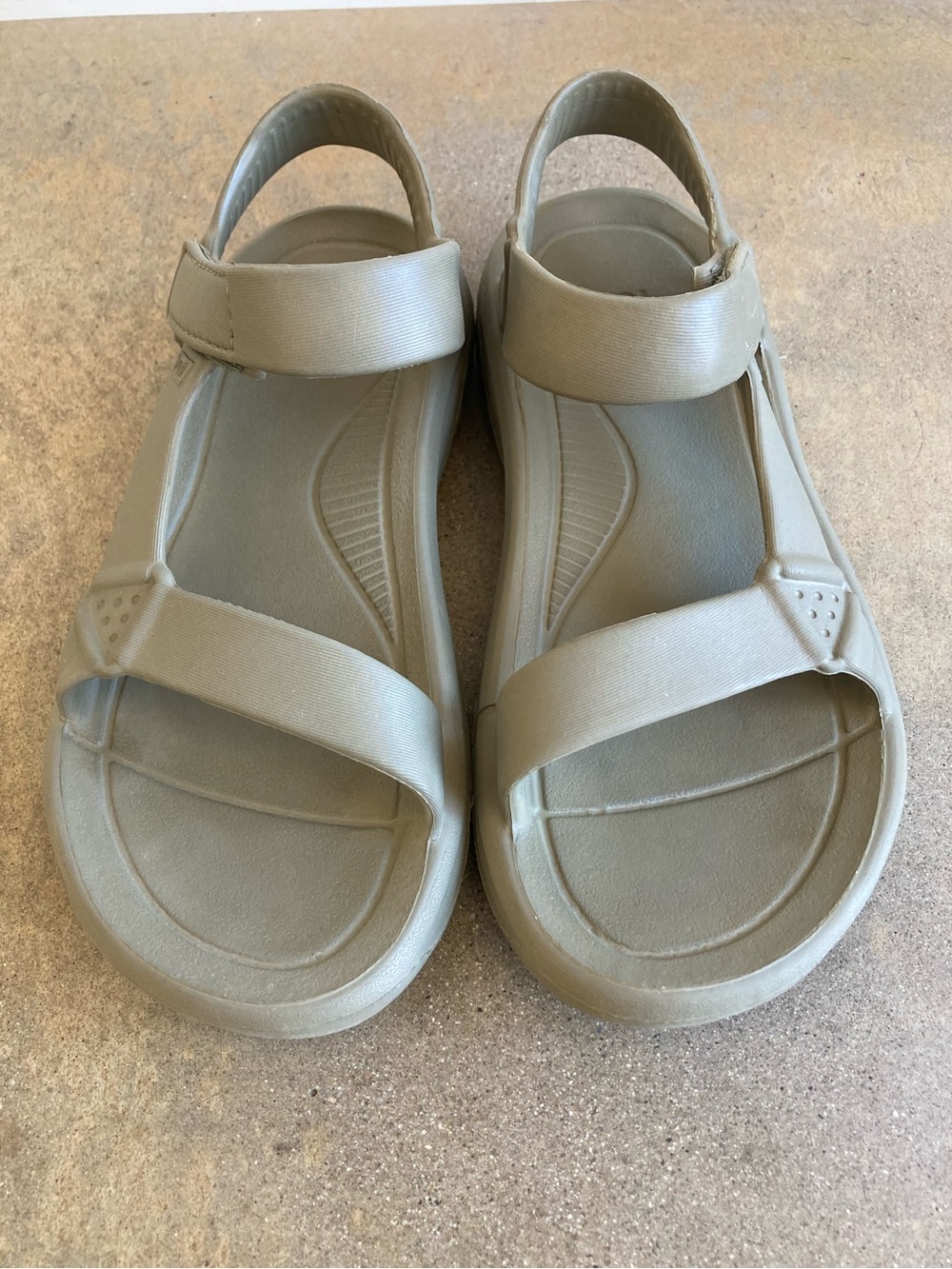 Teva Hurricane Drift Sandals Sage Olive Green Khaki Size 8